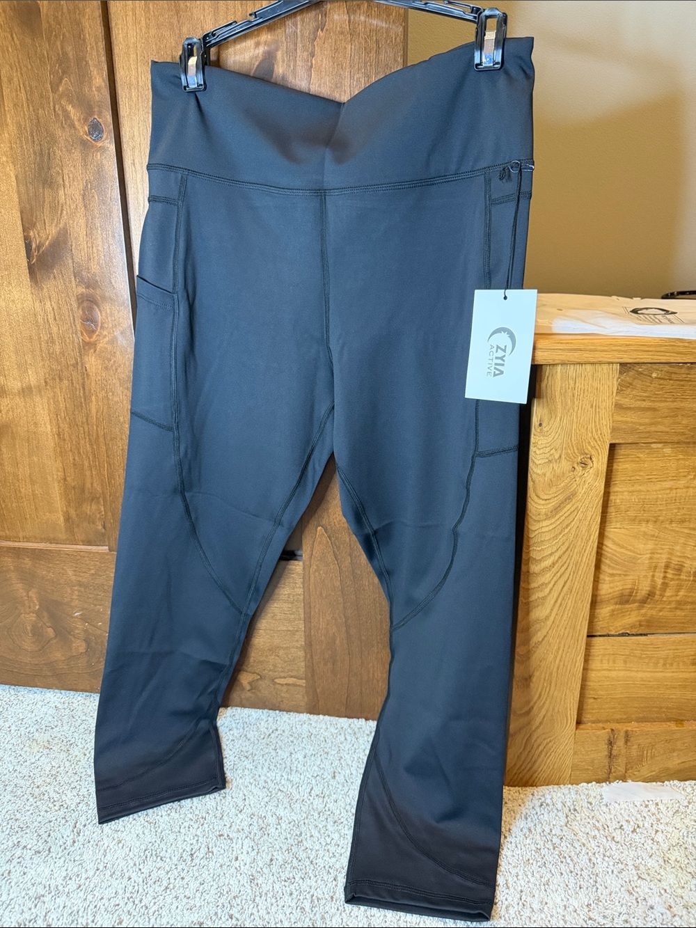 Original Zyia Black Light n Tight 7/8 24” Legging